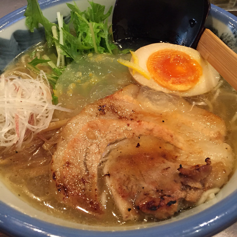 冷やしゆず塩麺(AFURI 中目黒 （阿夫利　あふり）)