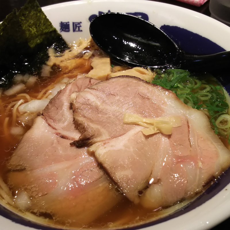 煮干しそば（あっさり）(麺匠濱星)