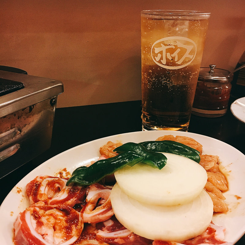 軟骨と上ミノ(ホルモン道場 みやこや )