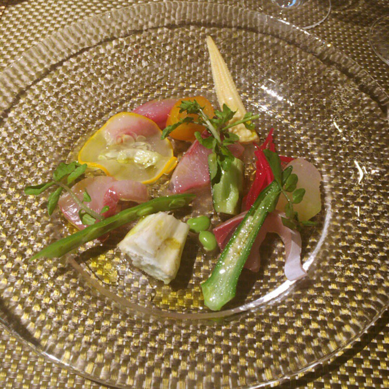 淡路産ハマチのカルパッチョ(リストランテ・ヒロ 大阪)