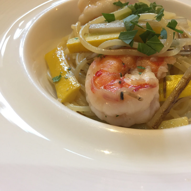 ズッキーニと海老のオイルパスタ(テッラ （TERRA）)