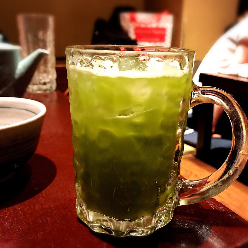 抹茶ハイ(水炊き しみず)