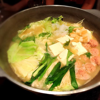 地鶏スープ炊き(水炊き しみず)