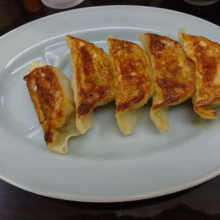 焼き餃子(元祖カレータンタン麺 征虎総本店)