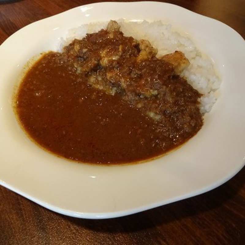 スパイシーチキンカレーのセット (自家焙煎珈琲 アステカ )