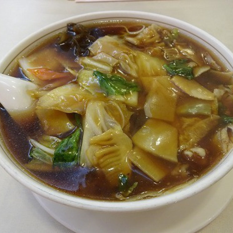 五目入り汁蕎麦（八珍湯麺）(生香園新館)