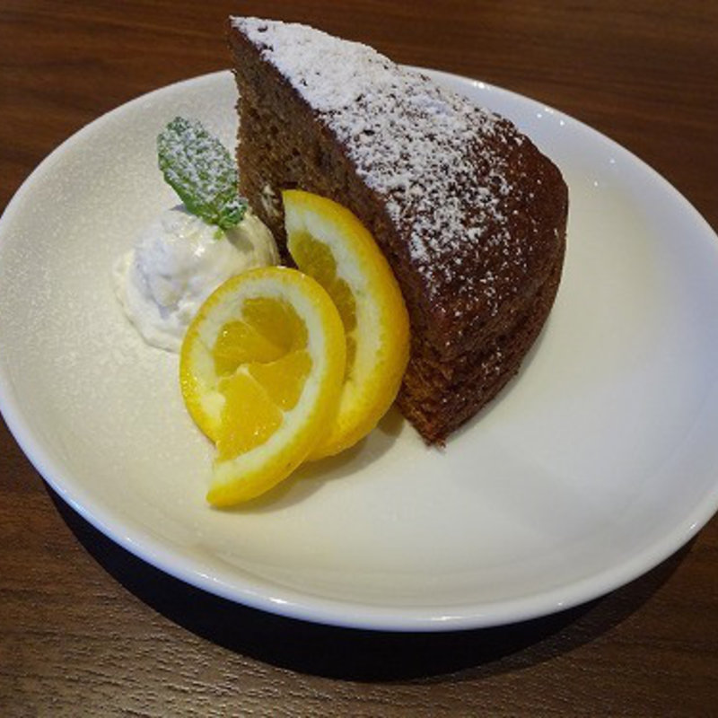 キャラメルバナナケーキ・セット(フレッシュネスバーガー 関内セルテ店 （FRESHNESS BURGER）)