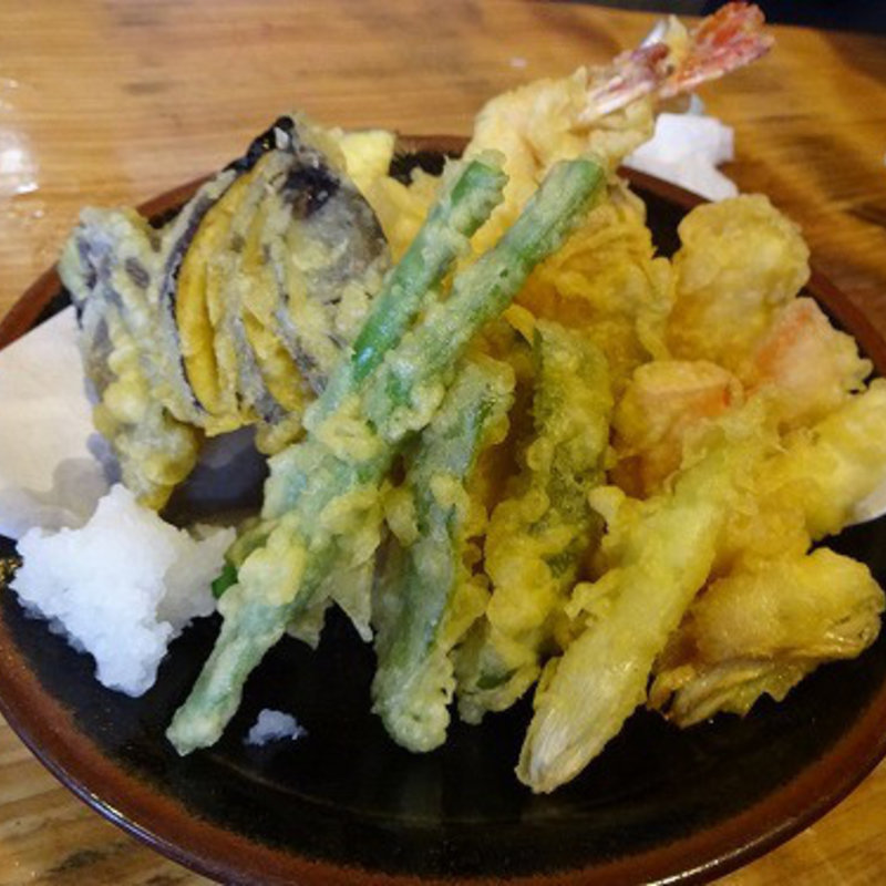 天ぷら盛り合わせ (田代庵)