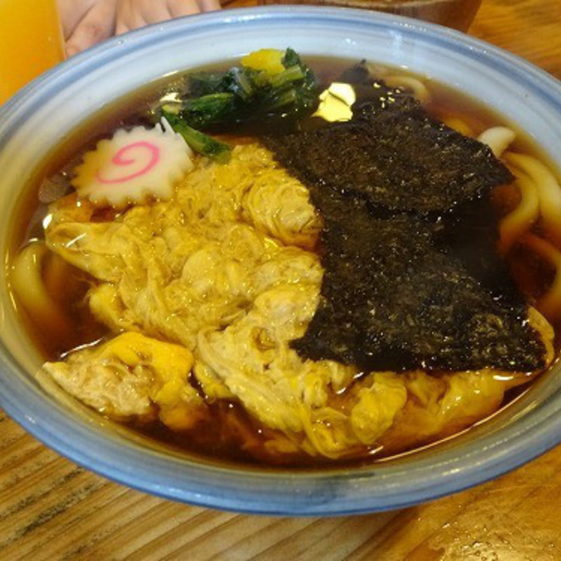 玉子とじうどん(田代庵)