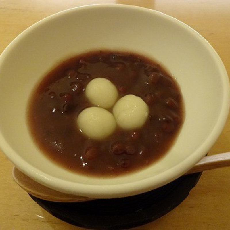 白玉ぜんざい・単品(京都石塀小路豆ちゃ 横浜)
