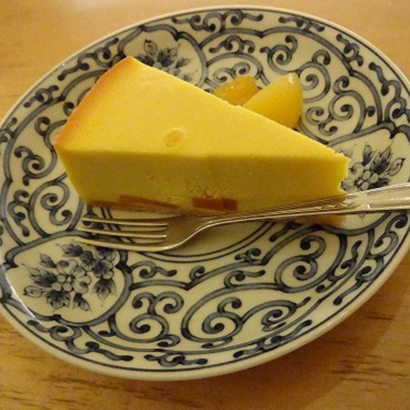 かぼちゃのチーズケーキ・セット (京都石塀小路豆ちゃ 横浜)