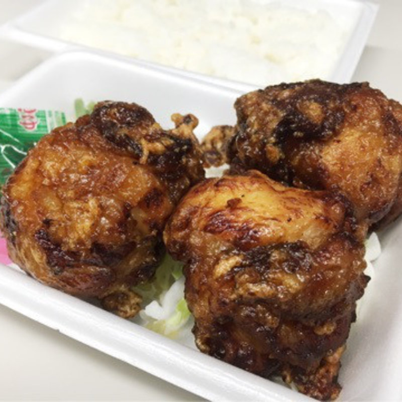 からあげ弁当 3つぶライス(ニューアカシヤ(旧中央店))