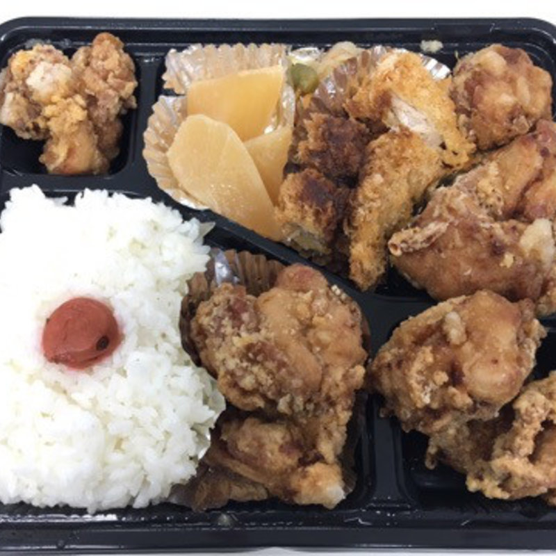 ザンギ弁当(特カツmix)(まんちくりん)