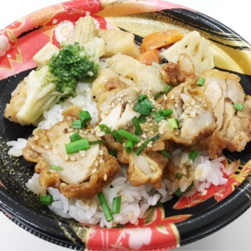 ザンギピリ辛丼 いかブロッコリー(惣菜 一心 大谷地店)