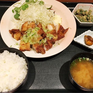 油淋鶏定食(ランチ)(北の味紀行と地酒 北海道 ゲートシティ大崎店)