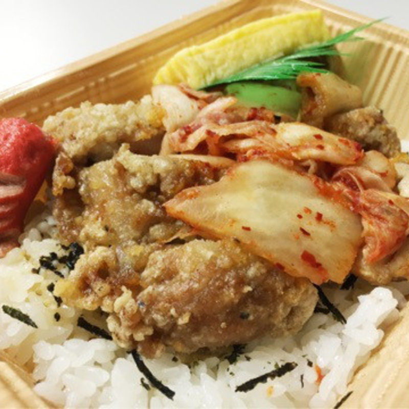 キムチ塩ザンギ丼(あじ太郎 西線店)