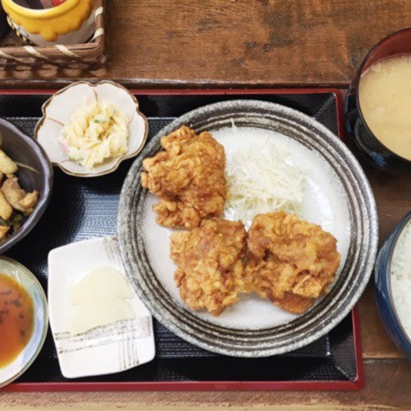 ザンギ定食(おにぎり家さん )
