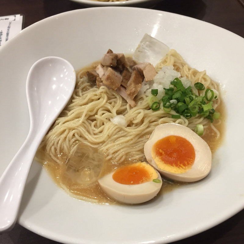 冷やし鶏白湯ラーメン(麺屋 星乃鶏)