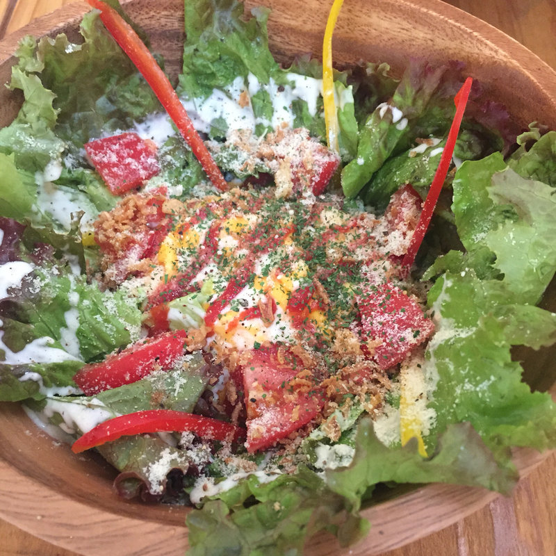 ふわとろオムタコライスランチ(Electric Beans Cafe 豆電球)