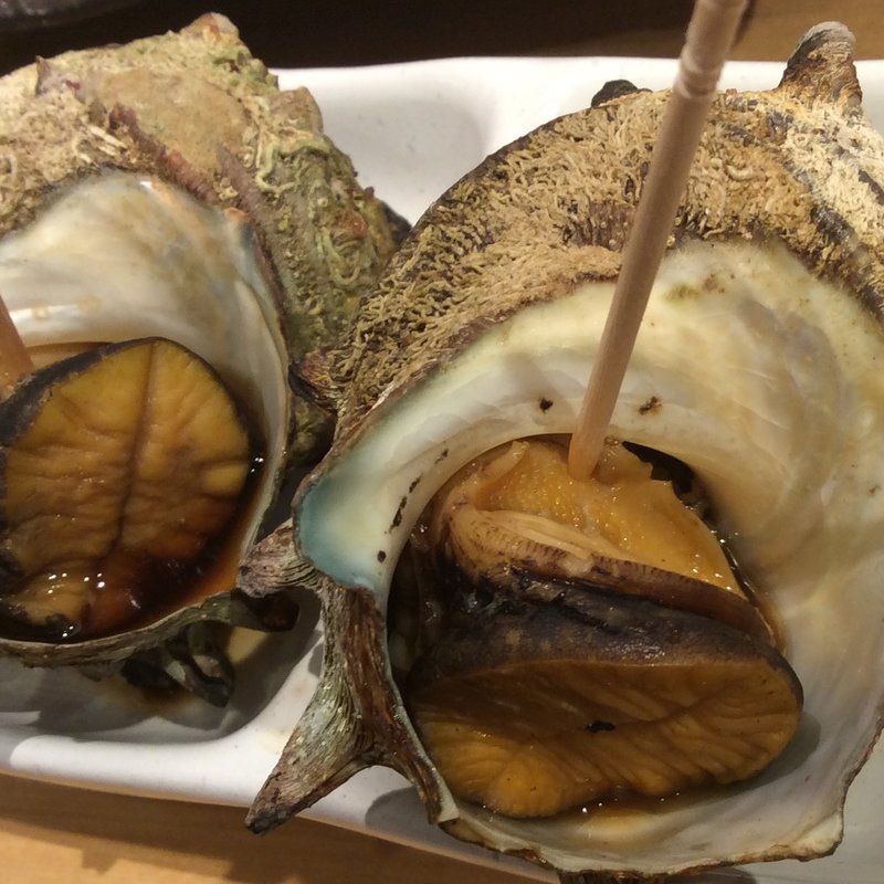 さざえのつぼ焼き(スタンド富)