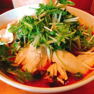 アラビアータ 蒸し鶏増し(kitchen troquet)