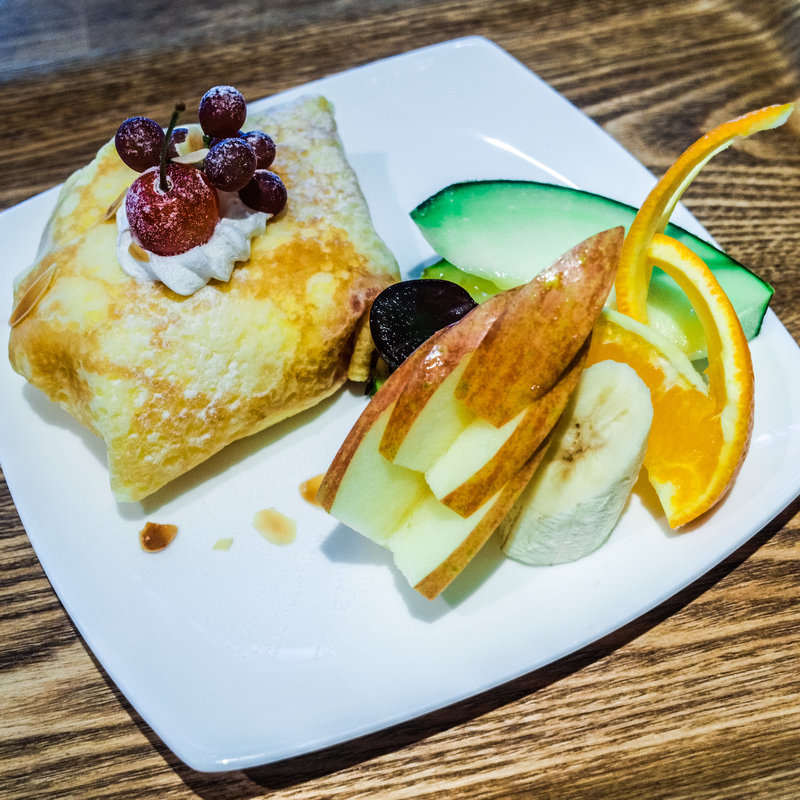 フルーツたっぷりクレープセット(吉祥果)