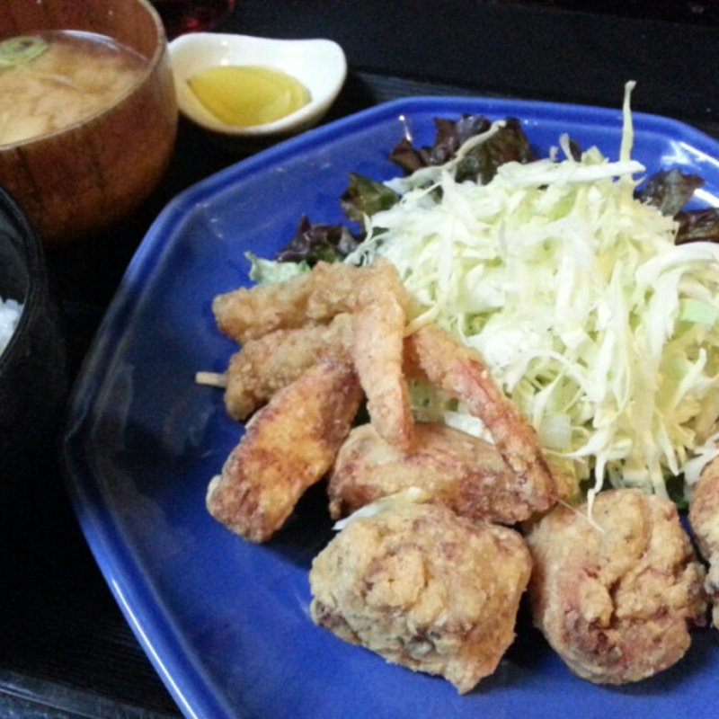 ザンギ定食B(ことぶきや 高円寺)