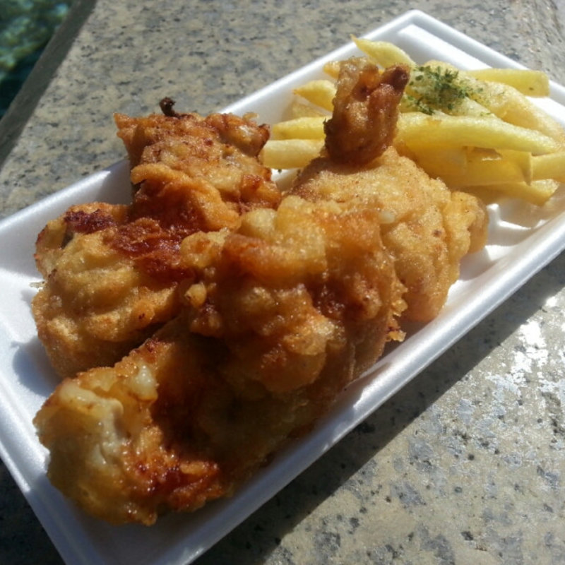 塩こうじ鶏のからあげとフライドポテト(こころあそび)