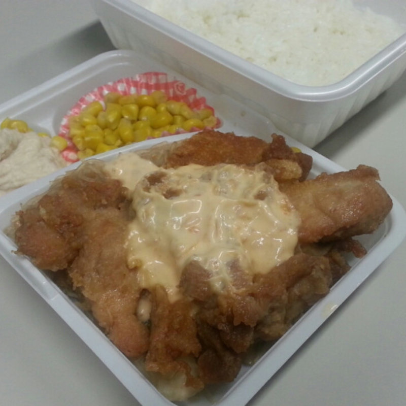 チリマヨザンギ弁当(ハシモト(ふーどさぷり はしもと))