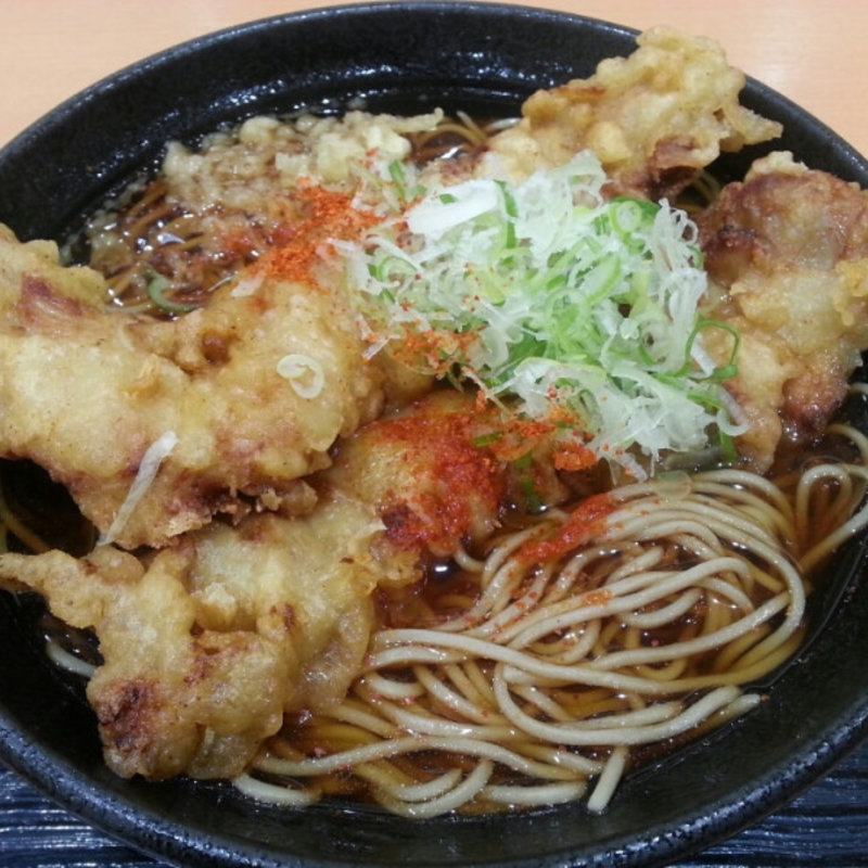 ザンギそば（ザンギ2枚）(幌加内製麺 イオンモール札幌発寒店（ホロカナイセイメン）)