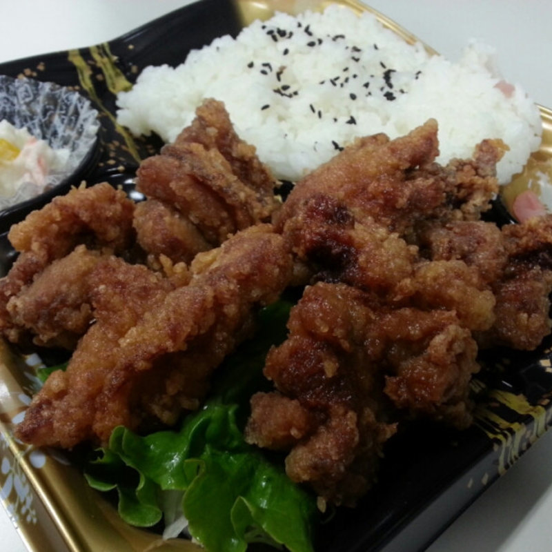 なつかしのザンギ弁当(惣菜)(イオン札幌桑園ショッピングセンター)