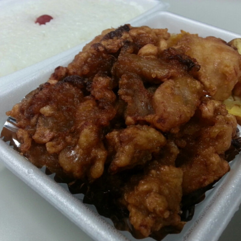 唐揚げ弁当(ライス付)(にこにこ弁当 本郷店)