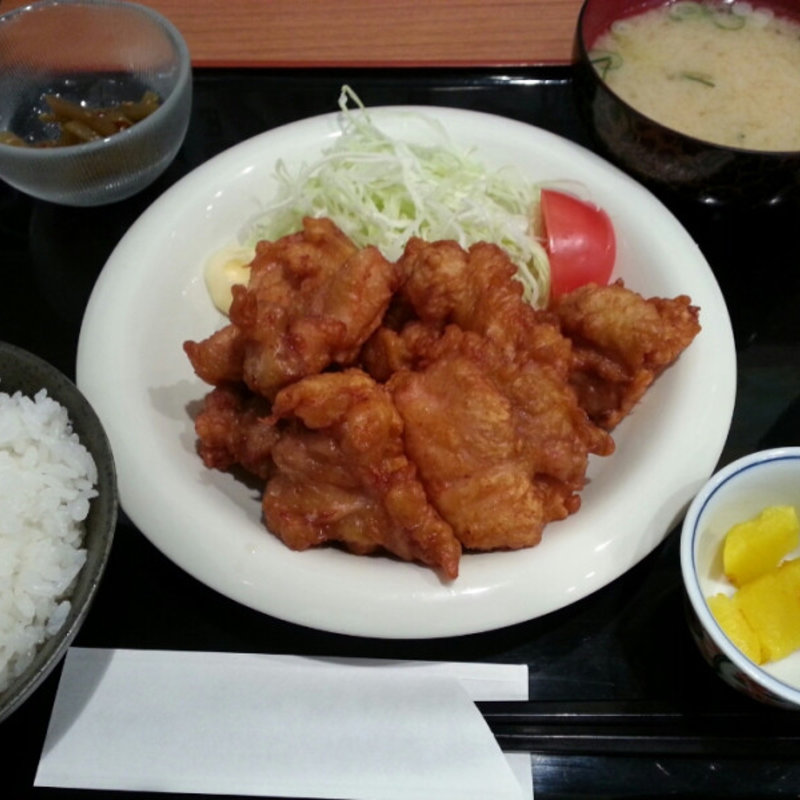 ザンギ定食(KITCHEN 鑓水商店 )