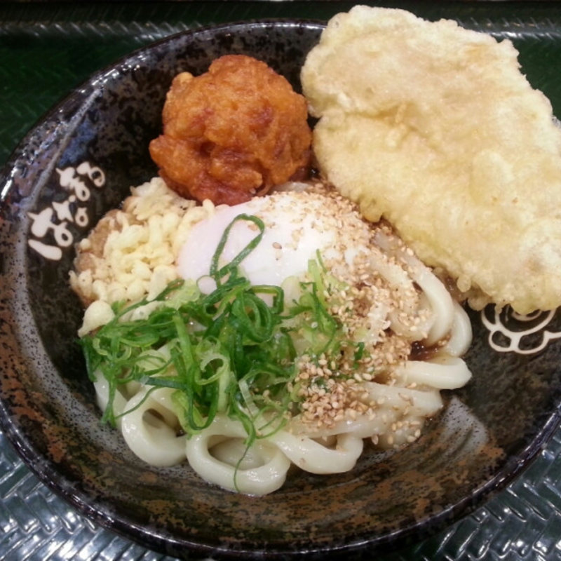 温玉ぶっかけうどん(はなまるうどん イオンモール札幌平岡店 )