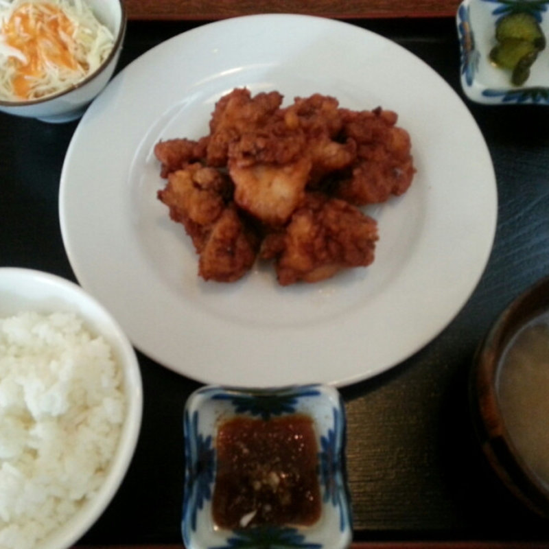 ザンギ定食(ランチ)(喜々楽々食堂 （キキララショクドウ）)