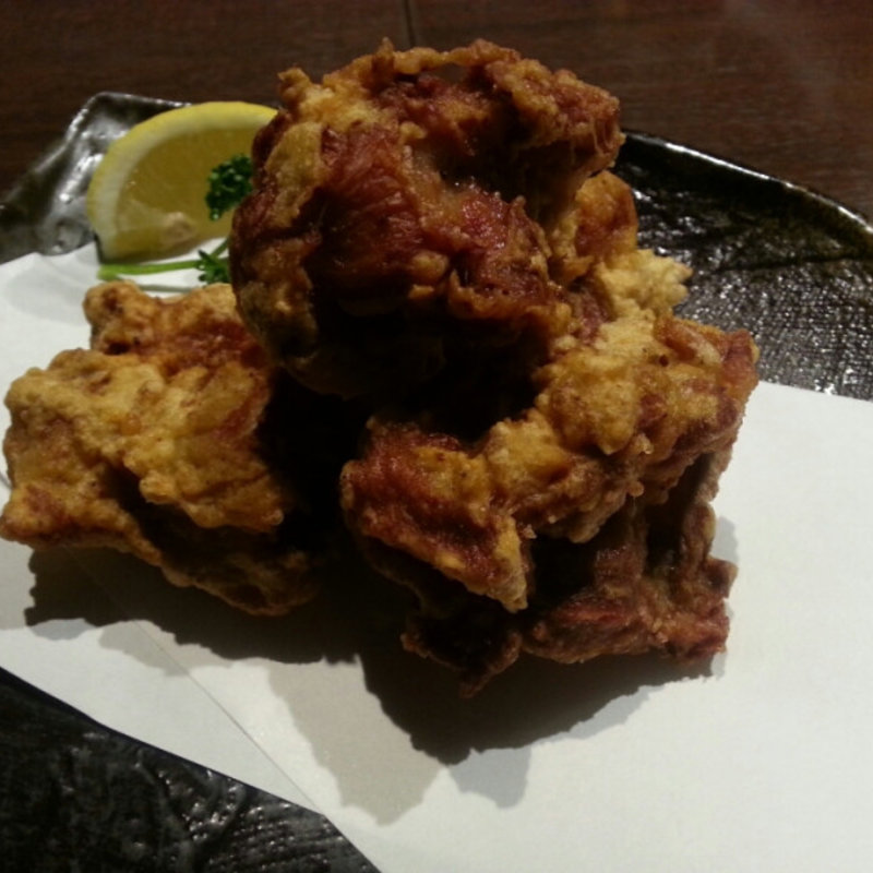 若鶏のザンギ(丸海屋 パセオ店 （まるみや）)