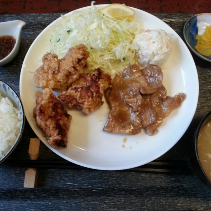 スペシャルランチ(ザンギ&しょうが)(現地集合ごはんとおやつの家)