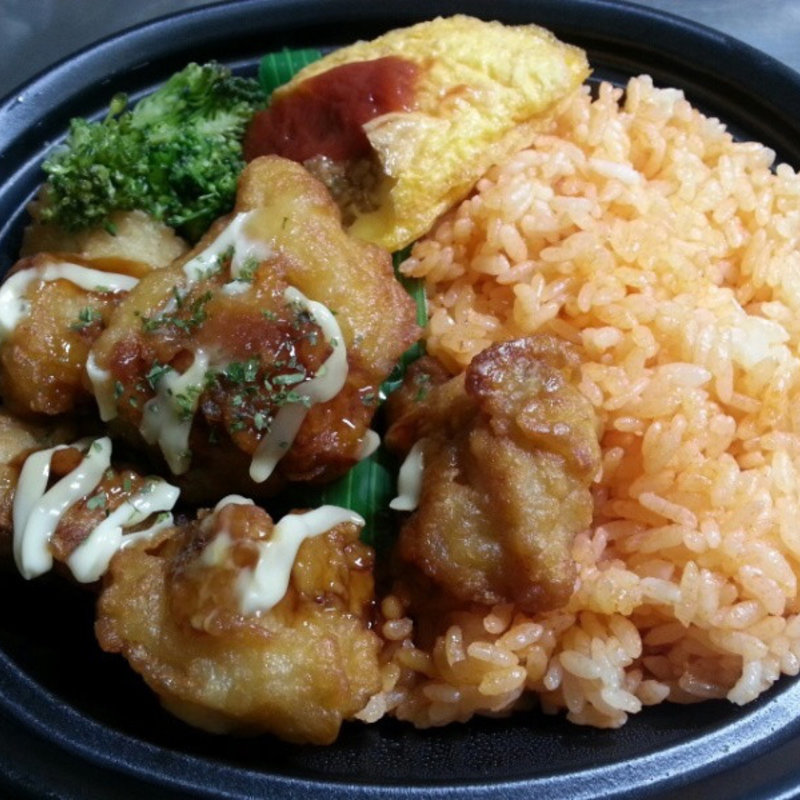 鶏ももから揚げ弁当(洋風惣菜 キッチンステージ)