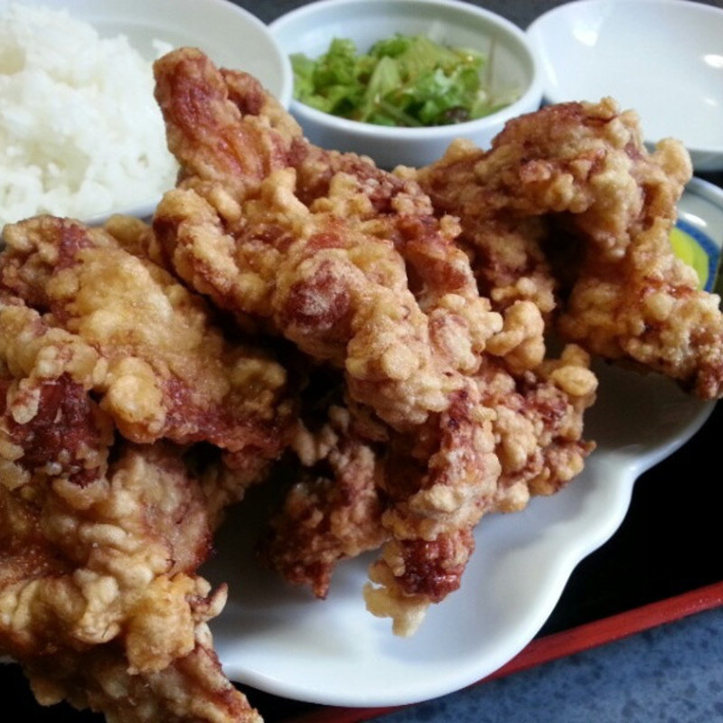 ザンギ定食A(中国料理 布袋)