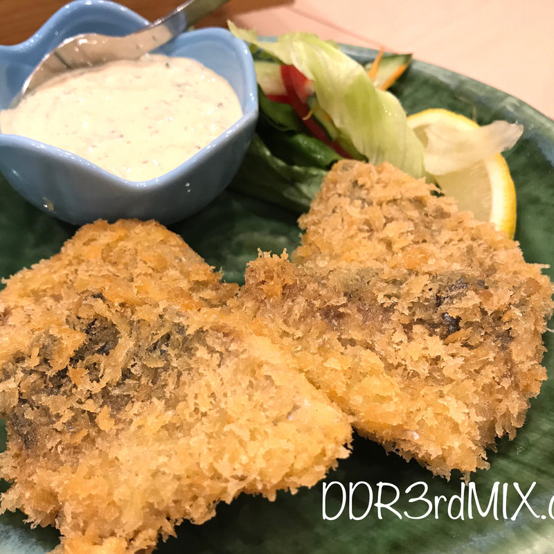 あじフライ(まずい魚 青柳 （マズイサカナアオヤギ）)