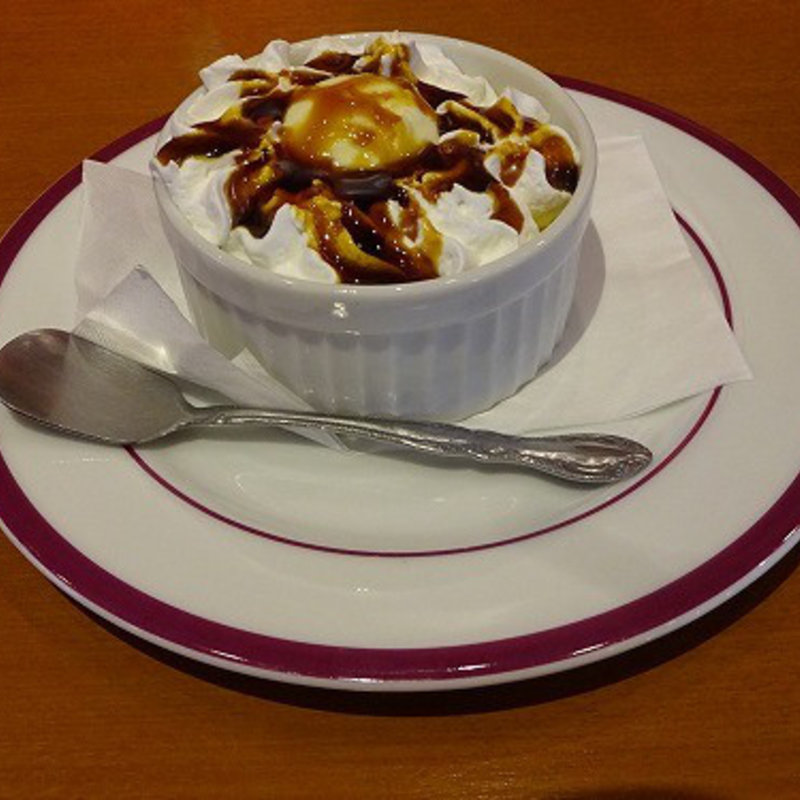 手作りカボチャプリンアラモード (ブリラーレ 新小岩南口)