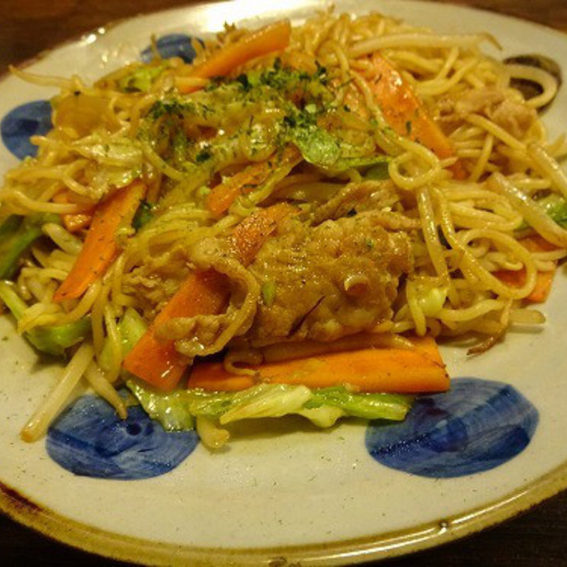 ソース焼きそば (田舎茶屋大蔵)