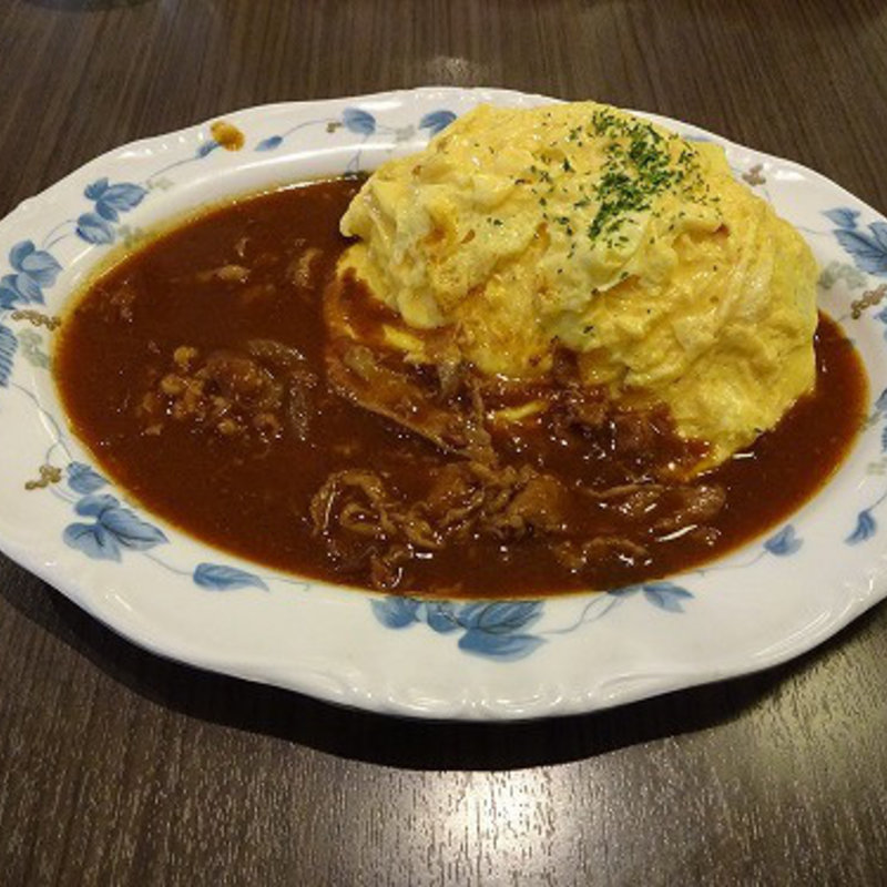 オムハヤシライス(オランダ坂珈琲邸 横浜西谷店 )