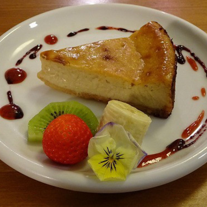 豆腐のチーズケーキ風(カフェククル)