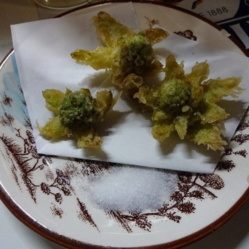 ふきのとうの天ぷら (ぴんぴん )