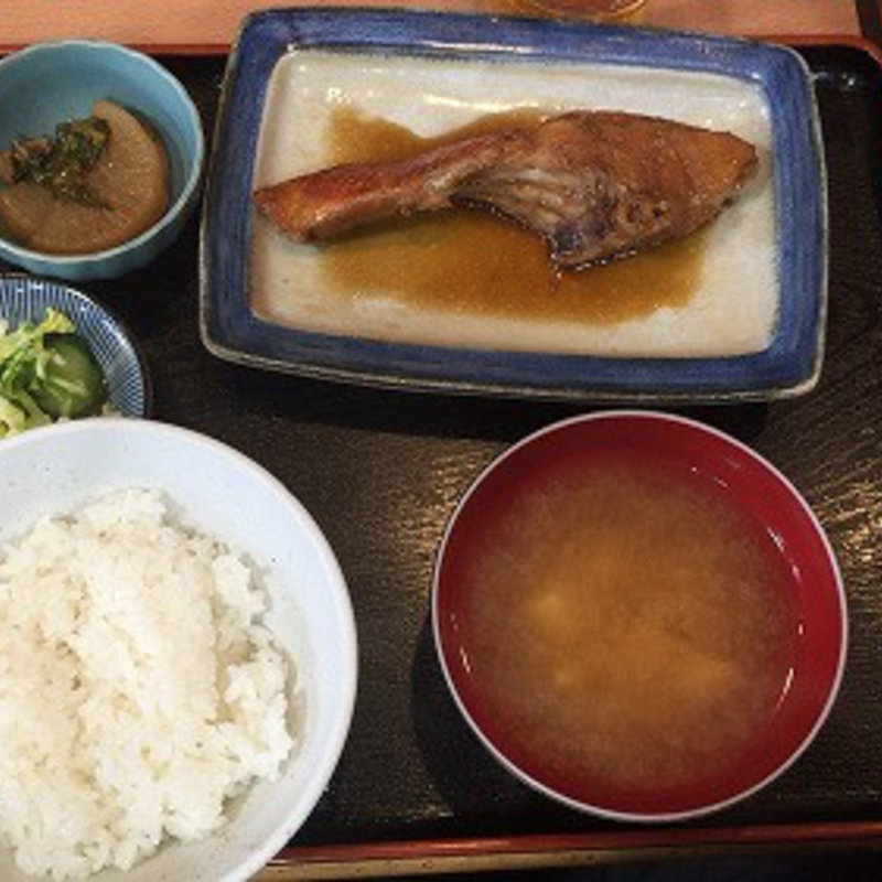 金目鯛煮付け定食（ご飯少なめ）(月源)