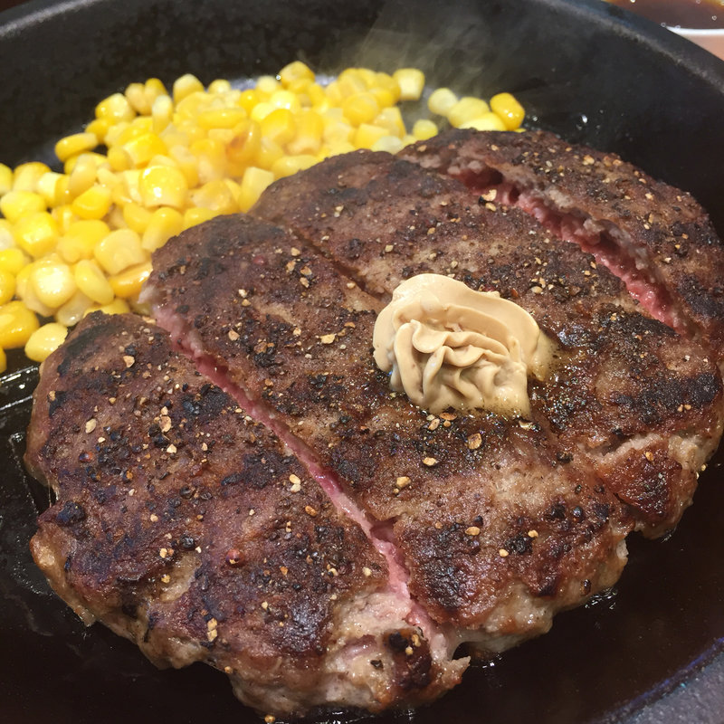 ワイルドハンバーグ 300g(いきなりステーキ イオンモールりんくう泉南店)