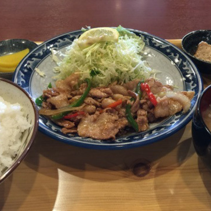 生姜焼き定食(万福食堂 （マンプクショクドウ）)