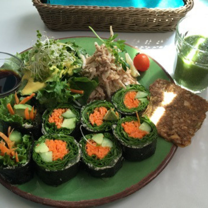 ローフード・ランチプレートD(レインボー・ローフード )