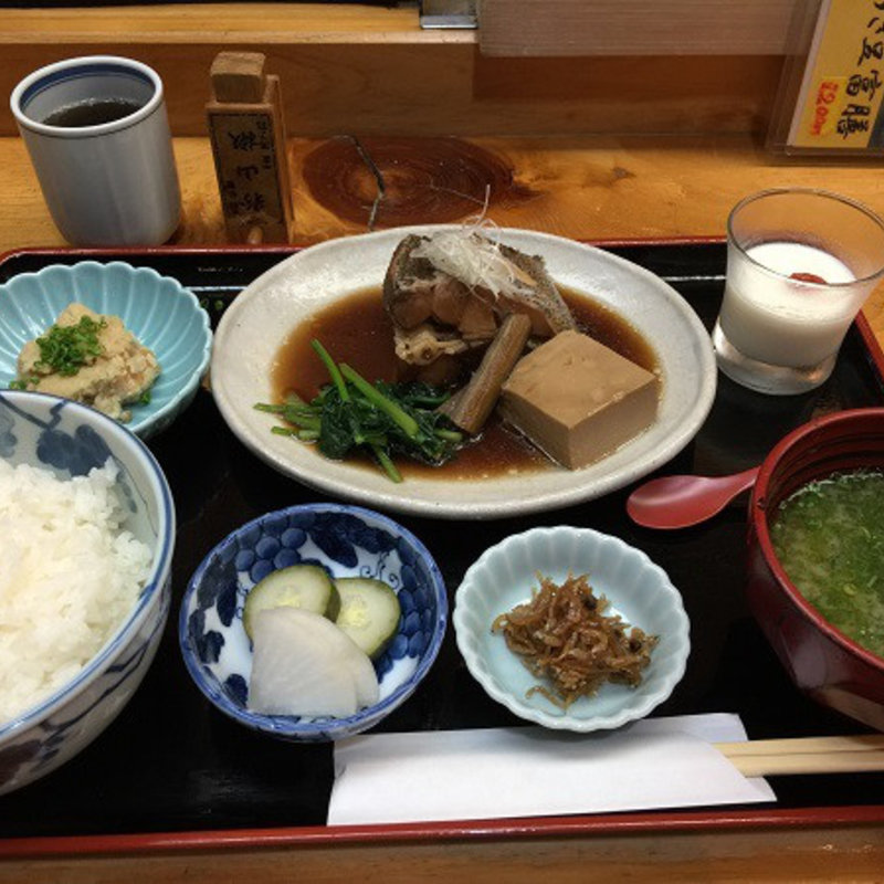 煮魚膳(熊さわ)